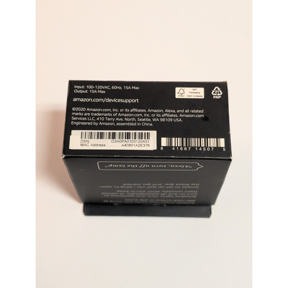 Amazon Smart Plug -‎ White - Picture 3 of 3